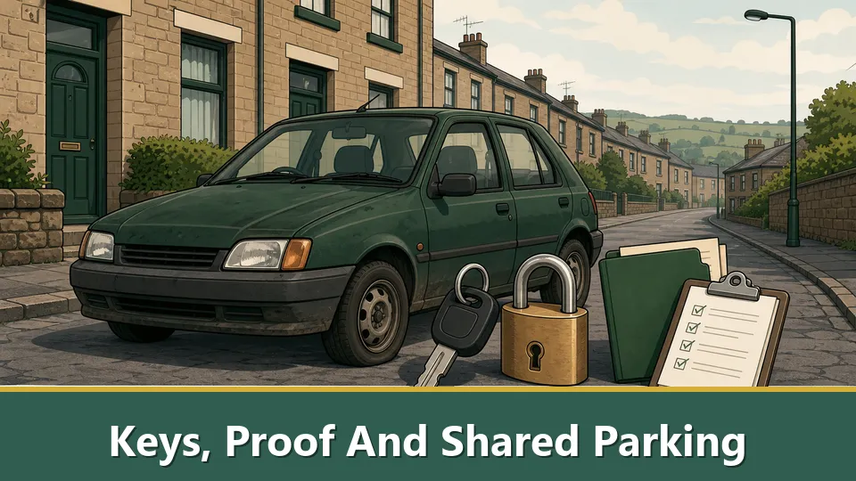 Keys, Proof And Shared Parking